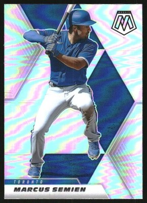 2021 Panini Mosaic Silver Prizm #88 Marcus Semien - BB