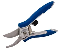 Bypass Pruner, Cut up to 5/8-inch in diameter, Stainless Steel Blade, Blue