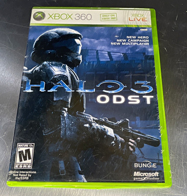 Microsoft Game Studios Halo 3: ODST Xbox 360 Manual Included 2 Discs M
