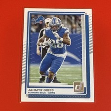 Donruss Jahmyr Gibbs Justin Jefferson Chris Jones Bucky Irving 4 Card Lot