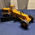 RARE EARLY 1972 Vintage TONKA Mighty Grader Double Blade, smooth wheel 54726