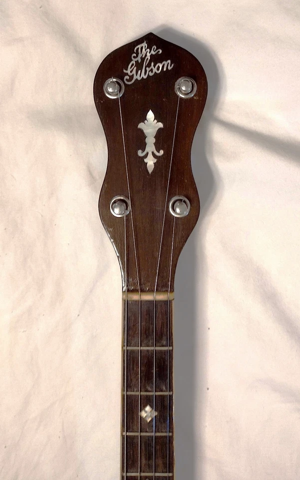 1924 Gibson TB-2 Tenor 4 String Banjo - Excellent! - Image 3 of 4