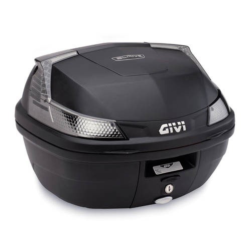 Givi B37 Blade Tech - Monolock Topcase Mit Platte (Schwarz/Weiß) Gr: 37L-image