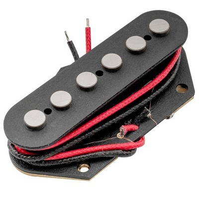 Artec TRA65-BK Black Alnico 5 Big Pole Piece Bridge Pickup 7K For Tele TL Guitar
