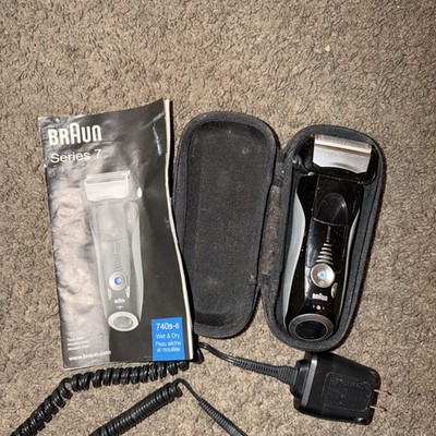 BRAUN Series 7 (740s-6) Wet & Dry Rechargeable Shaver Electric