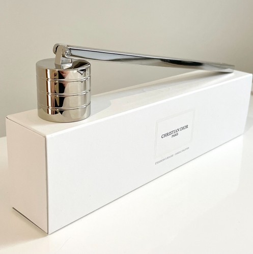 CHRISTIAN DIOR ⭑ Candle Snuffer - Silver Metal Designer Gift - NEW & BOXED - Picture 8 of 8