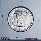 1942 BU GEM WALKING LIBERTY SILVER HALF UNC MS+++ U.S. MINT RARE COIN 5882 — photo 2