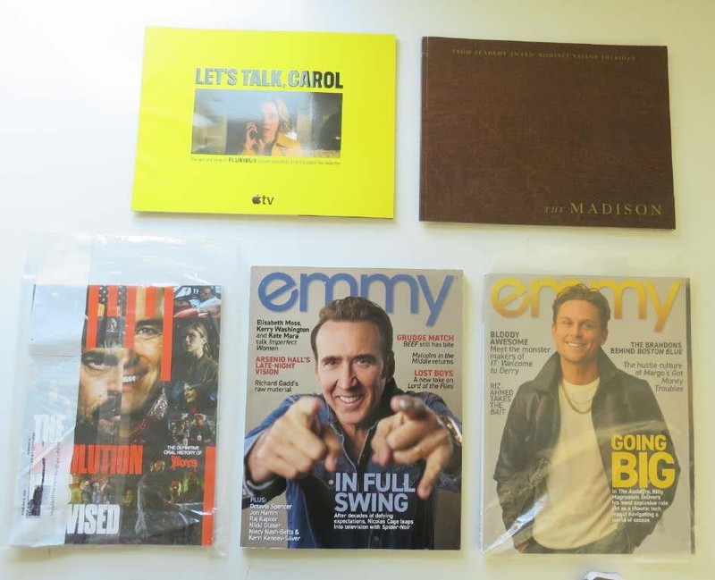 The Madison & Pluribus Press Books, Oral History of The Boys, 2 Emmy Magazines