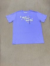 Sonny And Cher Purple T-Sirt Women?s XL