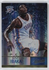 2012-13 Absolute Spectrum Gold 25/25 Serge Ibaka #71 p8y