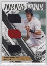 2019 Elite Extra Edition Triple Prospect Materials Black /399 Bobby Dalbec 0w8