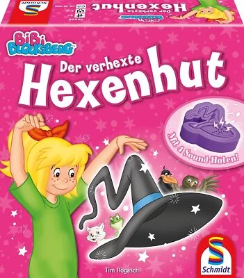 Schmidt Spiele 40658 Bibi Blocksberg, Der verhexte Hexenhut,, Kinder-Spiel