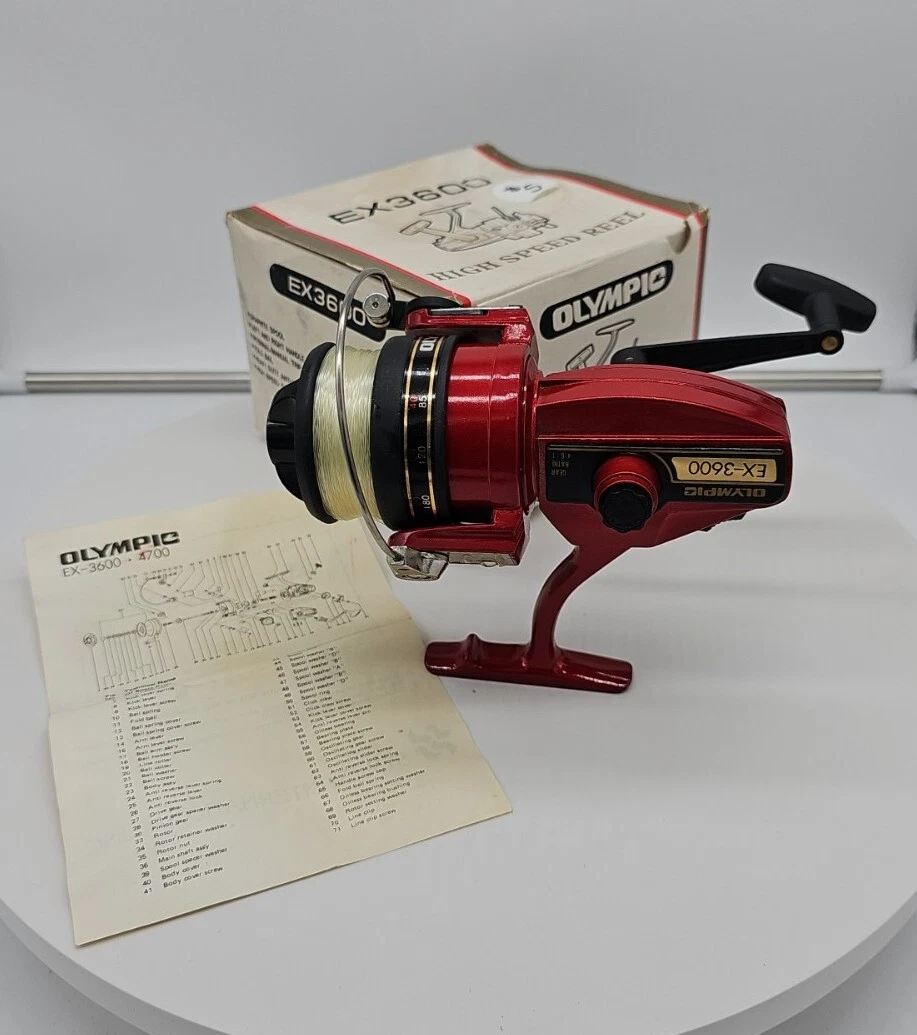 リール OLYMPIC 100m/m HIGH SPEED Olympic Spinning Reel Right Fishing Reels for sale | eBay