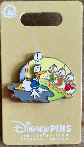 2023 Disney Parks Donald Duck Huey Dewey Louie 85th Anniversary Pin LE 4000 New!