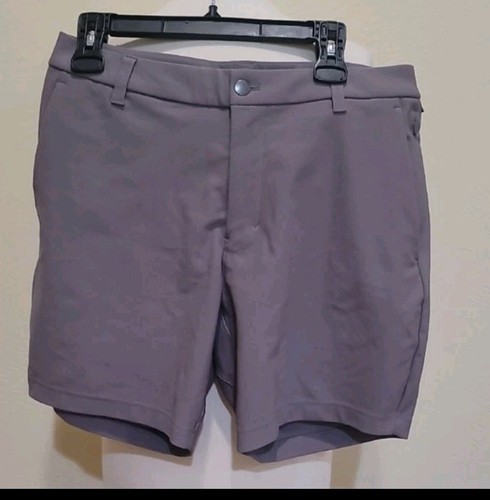 Men's Lululemon commission Striped shorts lunar rock Color size 32