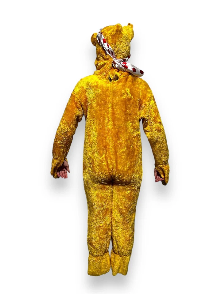 Children’s Pudsey Bear Yellow Faux Fur Costume Children In Need Age 7-8 Years - Image 3 of 4