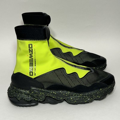 Adidas Original Ozweego TR STLT Raf Simons Boot Black Volt Men Size 8.5 New