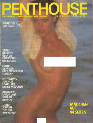 Männermagazin PENTHOUSE - Juni 1982 / Deutsche Ausgabe / Erotik und mehr