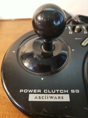 Asciiware Power Clutch SG Controller Joystick Model 5700 for Sega