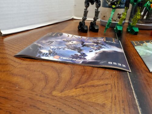 2001 Lego Bionicle ORIGINAL Toa Mata 8531 - 8536 Canister Manual Complete Sets - Picture 3 of 21