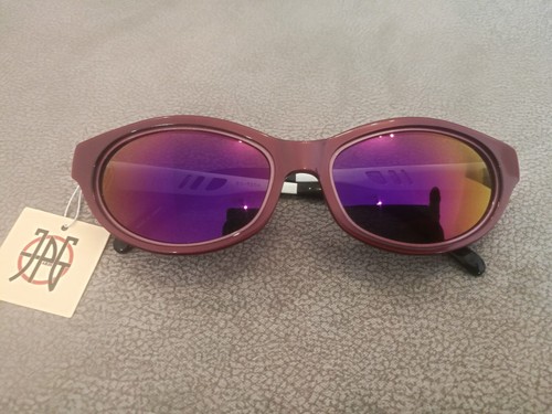 Jean Paul Gaultier JPG Vintage Sunglasses 56-7204 Purple \ Mirror Purple Lenses
