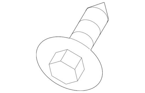 Tornillo del soporte lateral para Ford (N/P W700092-S307)