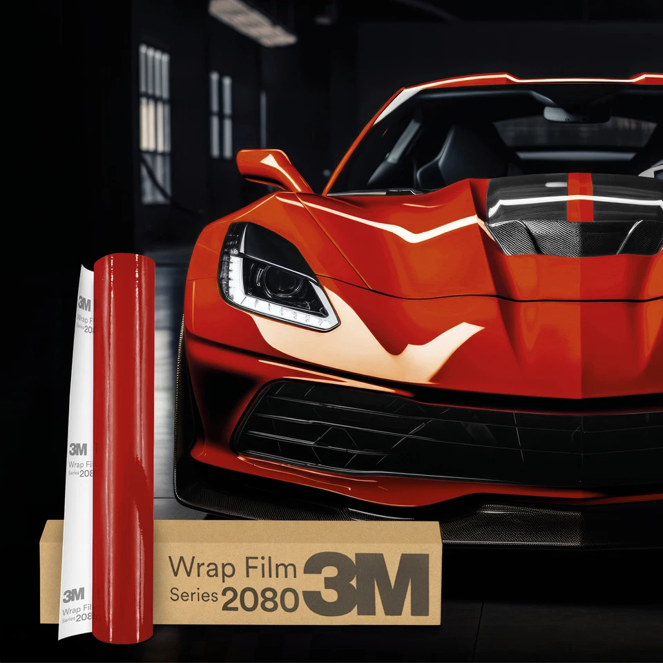 3M Wrap Film Series 2080 Car Wrapping Folie 30x152cm Autofolie m. Luftkanälen - Bild 2 von 3