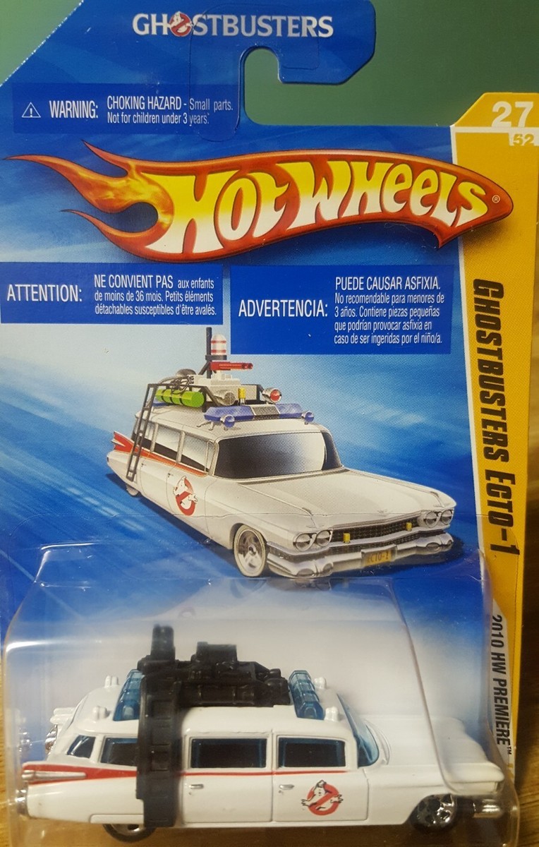 Hot Wheels Ghostbusters 1984 ECTO-1 1:64 on a International