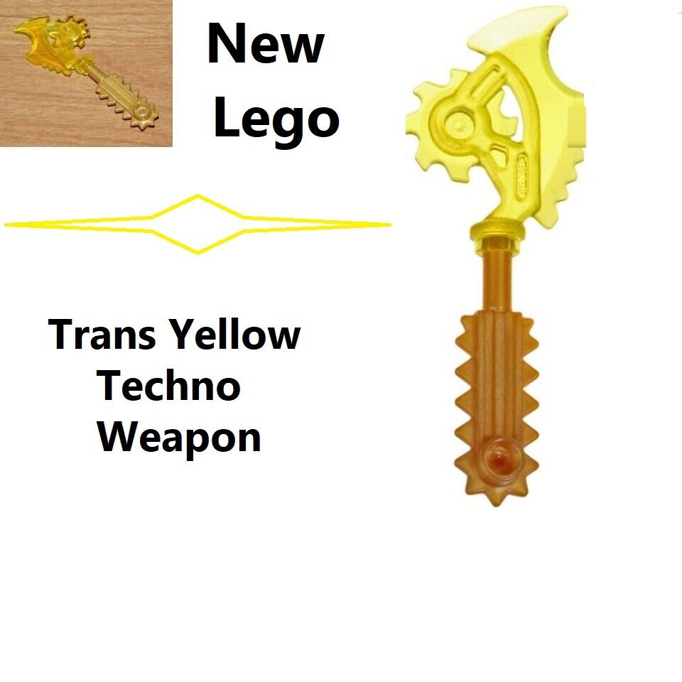 LEGO - Minifig, Weapon Ninjago Techno-Blade w/ Handle - PICK YOUR COLOR !!