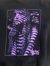 XL Taylor Swift The Eras Tour Black  Purple Sweatshirt Lavender Haze ORIGINAL