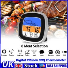 Remote Read LCD Digital Food Thermometer Meat Probe Kitchen Cooking BBQ Turkey