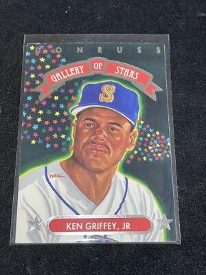 1992 Donruss Gallery of Stars Ken Griffey Jr. #GS-8 Seattle Mariners HOF