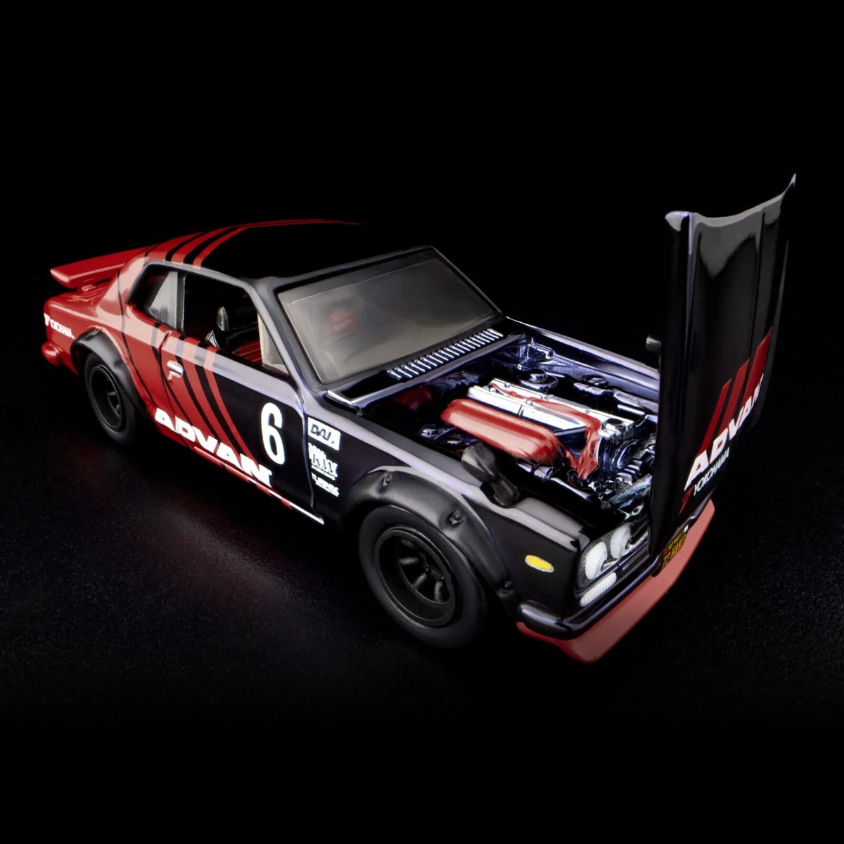 Hot Wheels 1972 Nissan Skyline H/T 2000GT-R Mattel Creations 2024