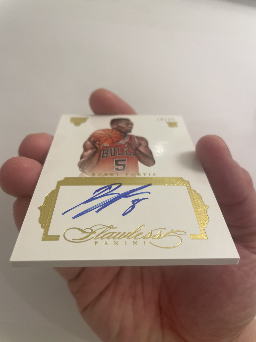 2015-16 Panini Flawless Rookie Auto /25 SSP Bobby Portis Premium 