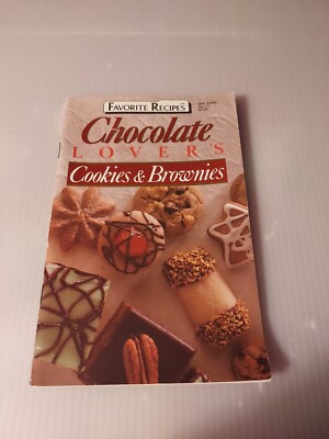 1989, Favorite Recipes Cookbook #11, ''Chocolate Lover's'' Cookies & Brownies 
