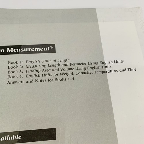 Key To Measurement Math Set 1995 Student Workbooks 1-4 & Answers/Notes Books 1-4 - Picture 4 of 5