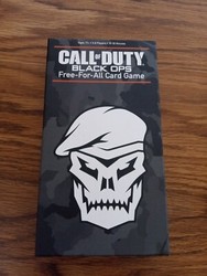 Call of Duty Black Ops Free For All Card Game