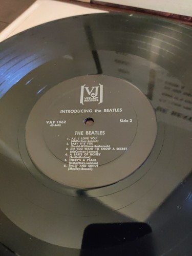 THE BEATLES INTRODUCING THE BEATLES VEE-JAY VLP 1062 Original First Pressing NM - Picture 7 of 7
