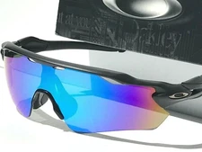 NEW Oakley RADAR EV PATH Matte Black w POLARIZED Galaxy Jade Lens Sunglass 9208