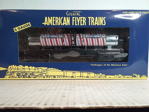 AMERICAN FLYER Cal-Stewart 7 Car Lifesavers Tank Car Set - Picture 18 of 21