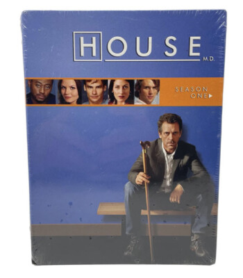 House M.D. - Season 1 (DVD, 2005) Hugh Laurie - Omar Epps - Brand New Sealed