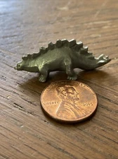 Vtg Rawcliffe Pewter Stegosaurus Dinosaur Diorama Miniature Figure