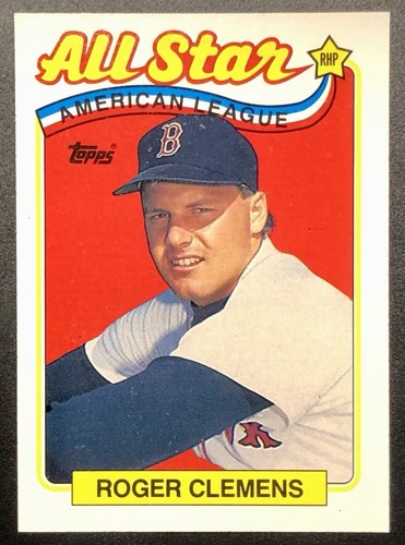 1989 Topps - All Star #405 Roger Clemens