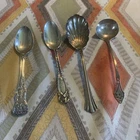 George William Adams Reed Barton Sterling Silver Lot 113 Grams Rare Ladle Spoons