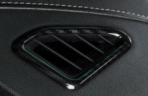 Cubierta de fibra de carbono para Cadillac ATS ATS-V 2013-2019 moldura salida ventilación L&R aire acondicionado - Imagen 2 de 3