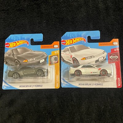 Hot Wheels Nissan Skyline GT-R R32 White Yokohama Nissan Series