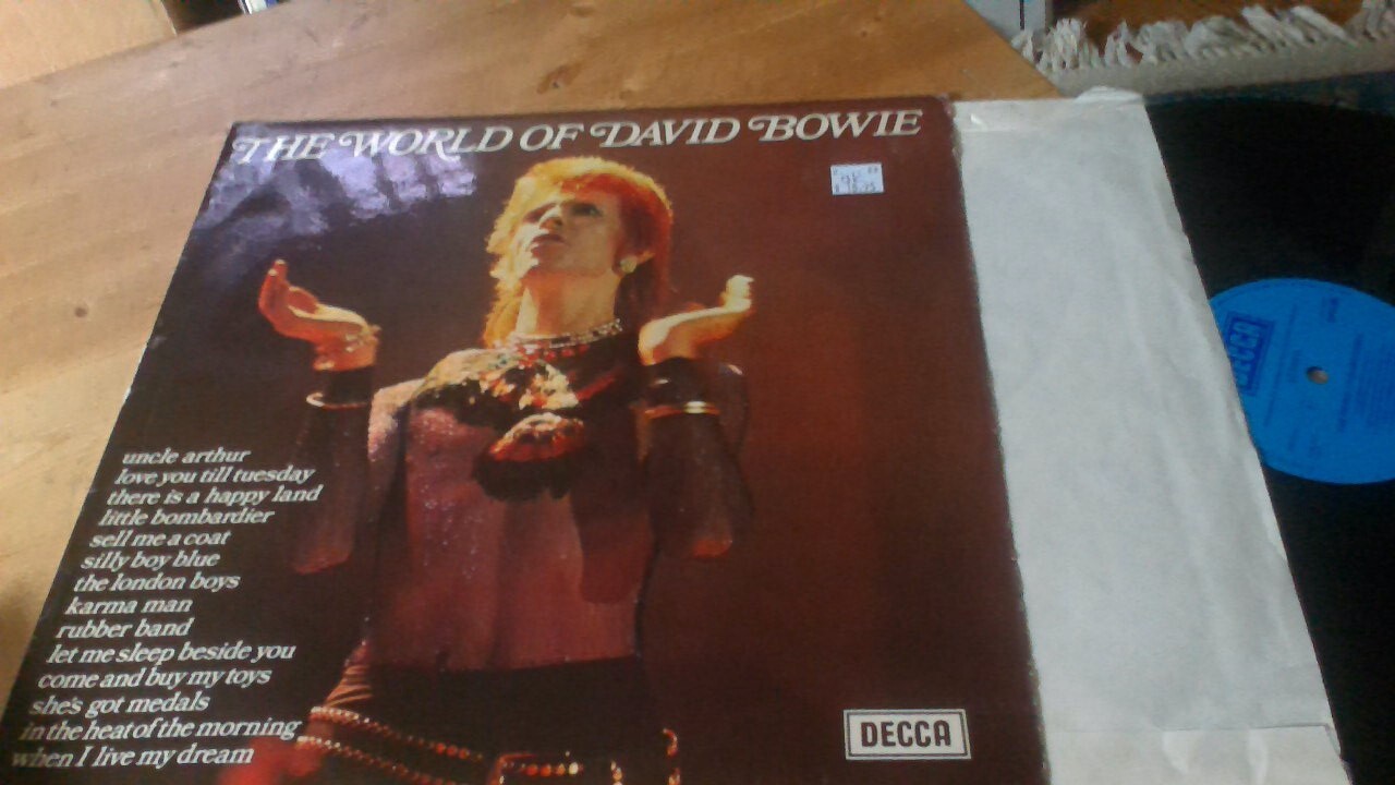David Bowie - The World Of David Bowie original blue UK Decca vg+ lp | eBay