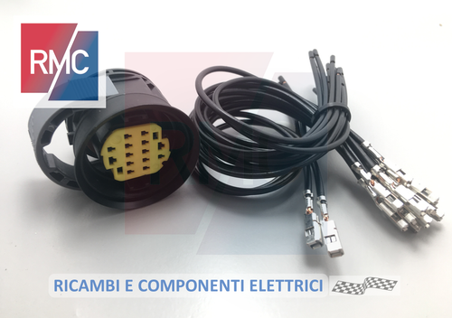 Cablaggio Originale Ricambio Auto Kit Riparazione Cablaggio Fanale Posteriore - Connettore 5 Pin Per Fiat Panda 169, Punto 188, Stilo 192 Kit Cablaggio Fanale
