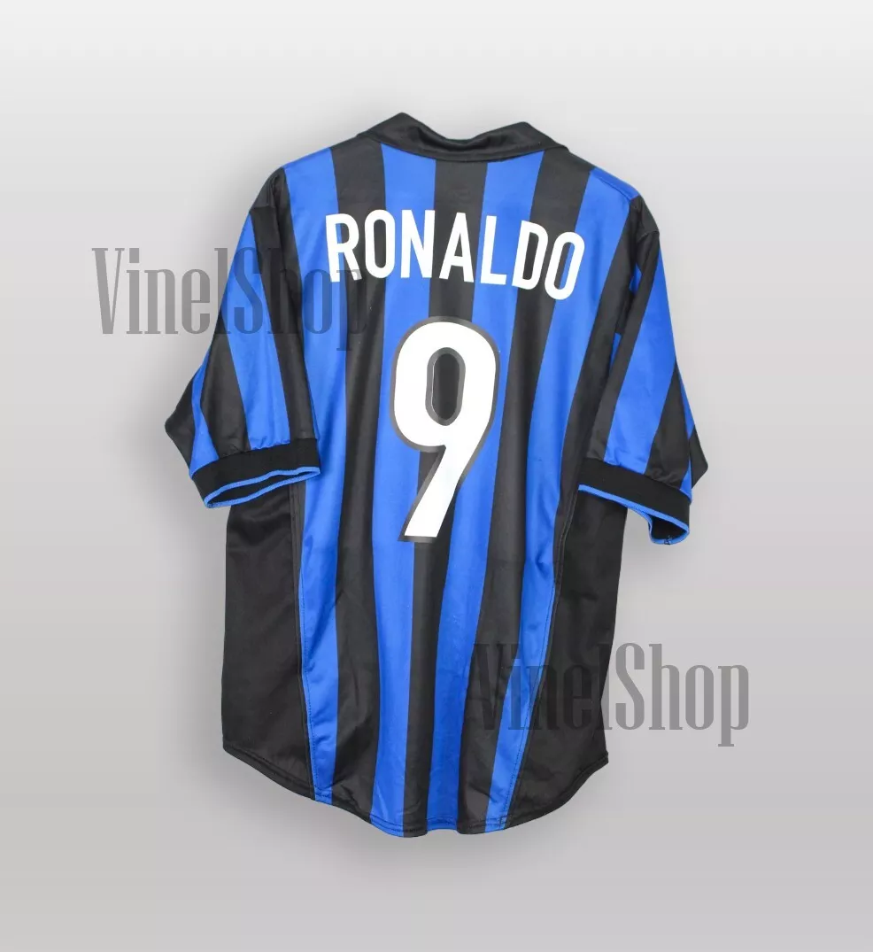 Inter Milan 1998 Retro Football Home Shirt