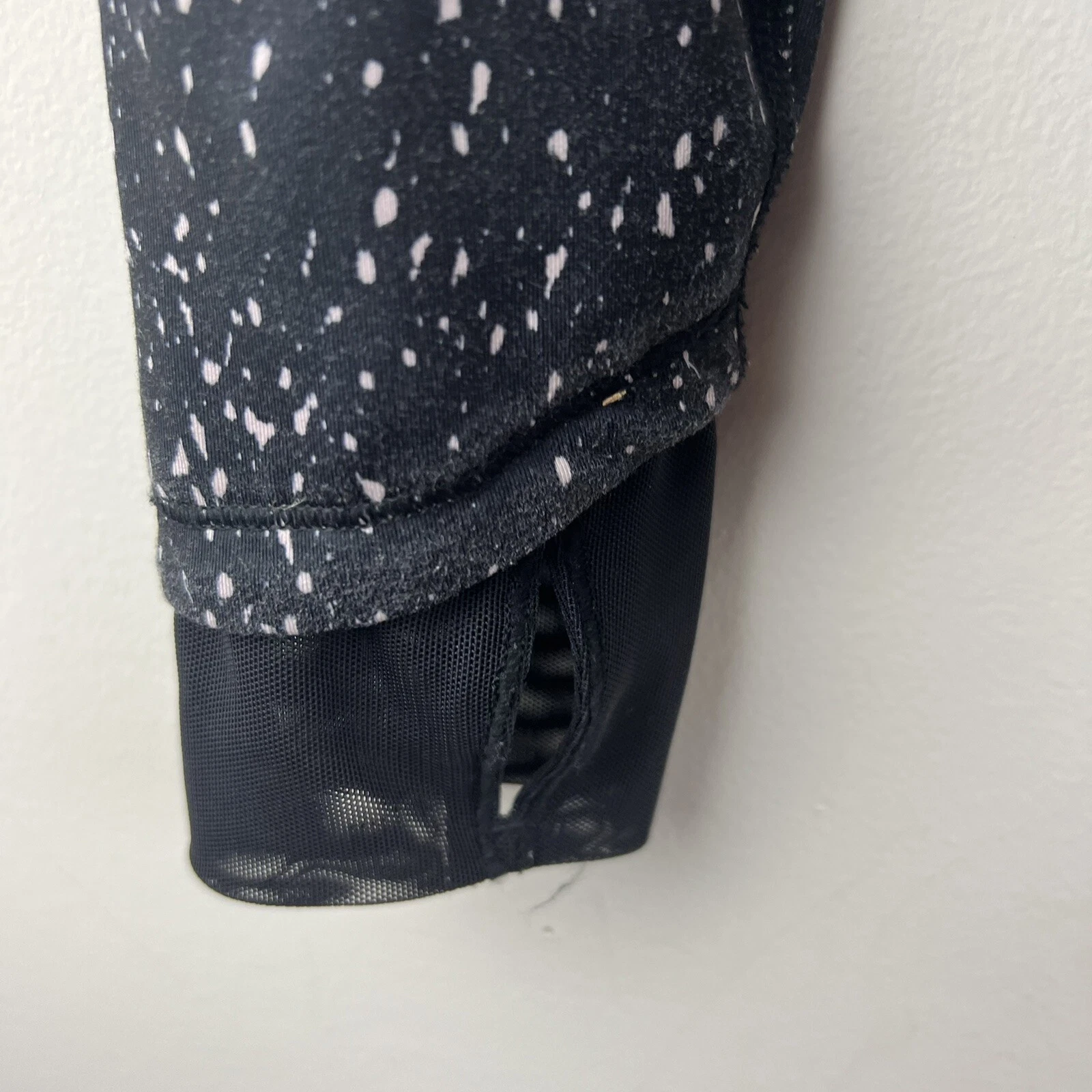 lululemon pullover speckled go the distance half zip shirt